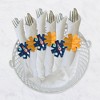 Big Dot of Happiness Blast Off to Outer Space - Rocket Ship Baby Shower or Birthday Party Paper Napkin Holder - Napkin Rings - Set of 24 - 3 of 4