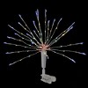 Northlight 12" Multicolor LED Lighted Firework Christmas Tree Topper - 2 of 4