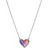 Heart Pendant Necklace Adjustable Chain Length Fashion Jewelry for Women - 4 of 4
