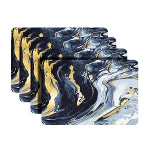 Dainty Home Marble Cork 12" x 18" Placemats Set Of 4 - 1 of 3