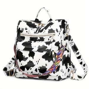 Backpack Purse for Womens Waterproof PU Leather Backpacks - 1 of 4