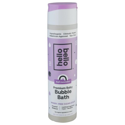 Image of Hello Bello Soft Lavender Premium Baby Bubble Bath - 10 fz