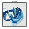 Amanti Art Laffy Taffy II by Farrell Douglass Canvas Wall Art Print Framed 22 x 22-in. - 4 of 4
