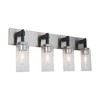 Artcraft Lighting Arlington 4 - Light Vanity in  Satin Nickel - 4 of 4