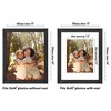 Americanflat 11x14 Picture Frame - Use as 8x10 Frame with Mat or Display 11x14 Photo Without Mat - Hudson Collection - Black - 2 of 4