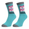 The Golden Girls Men's Keep Calm And Eat Cheesecake 3-Pack Adult Crew Socks - 4 of 4