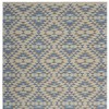 Blue Decorative Lattice Area Rug - 4 of 4