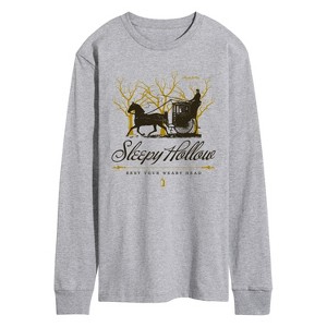 Men's - Sleepy Hollow - Rest Your Weary Head Long Sleeve Graphic T-Shirt - 1 of 3