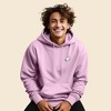 Dalix Embroidered Ghost Hoodie Soft Fleece Hood Sweatshirt Mens - 2 of 4