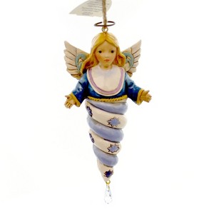 Jim Shore 5.25 In Winter Wonderland Angel Tree Ornament , Christmas Ornament (PC) - 1 of 2
