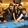 EROMMY 72" Oval 8-Player Poker Table Foldable, Ready To Use Card Table With Cup Holders - 3 of 4