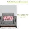 Majestic Home Goods,Bolster Pillow Chevron - 4 of 4