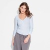 Women's Long Sleeve Henley T-Shirt - Wild Fable™ - 2 of 4