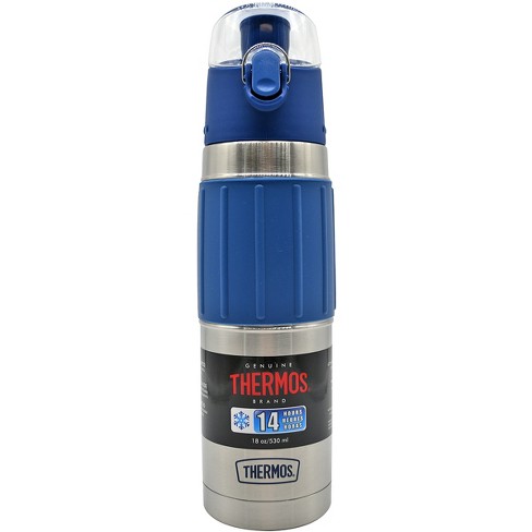 Thermos 2465ssb6 18 Ounce Vacuum-Insulated Stainless Steel Hydration Bottle (Slate Blue)