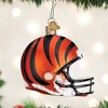 Old World Christmas Blown Glass Ornament for Christmas Tree, Cincinnati Bengals Helmet - 2 of 3
