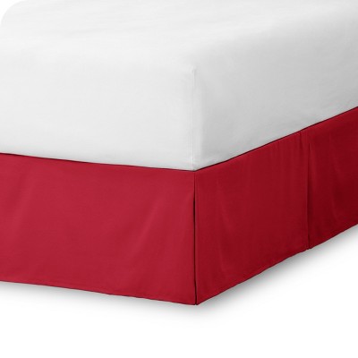 Tailored 15" Pleated Bed Skirt by Bare Home