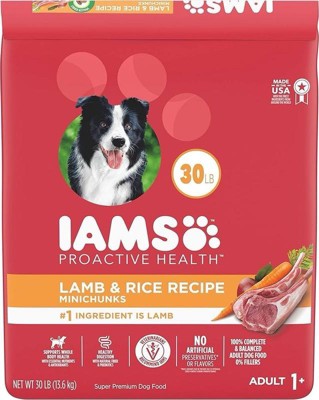 Iams Proactive Health Lamb And Rice Flavor Large Breed Adult Dry Dog Food Target