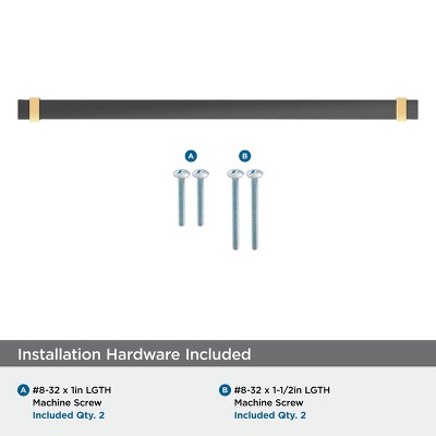 Amerock Overton 12-5/8 inch (320mm) Center-to-Center