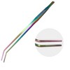 Unique Bargains Aquarium Tweezers Stainless Steel Tweezers for Plants Pets Multicolored 1Pcs - 3 of 4