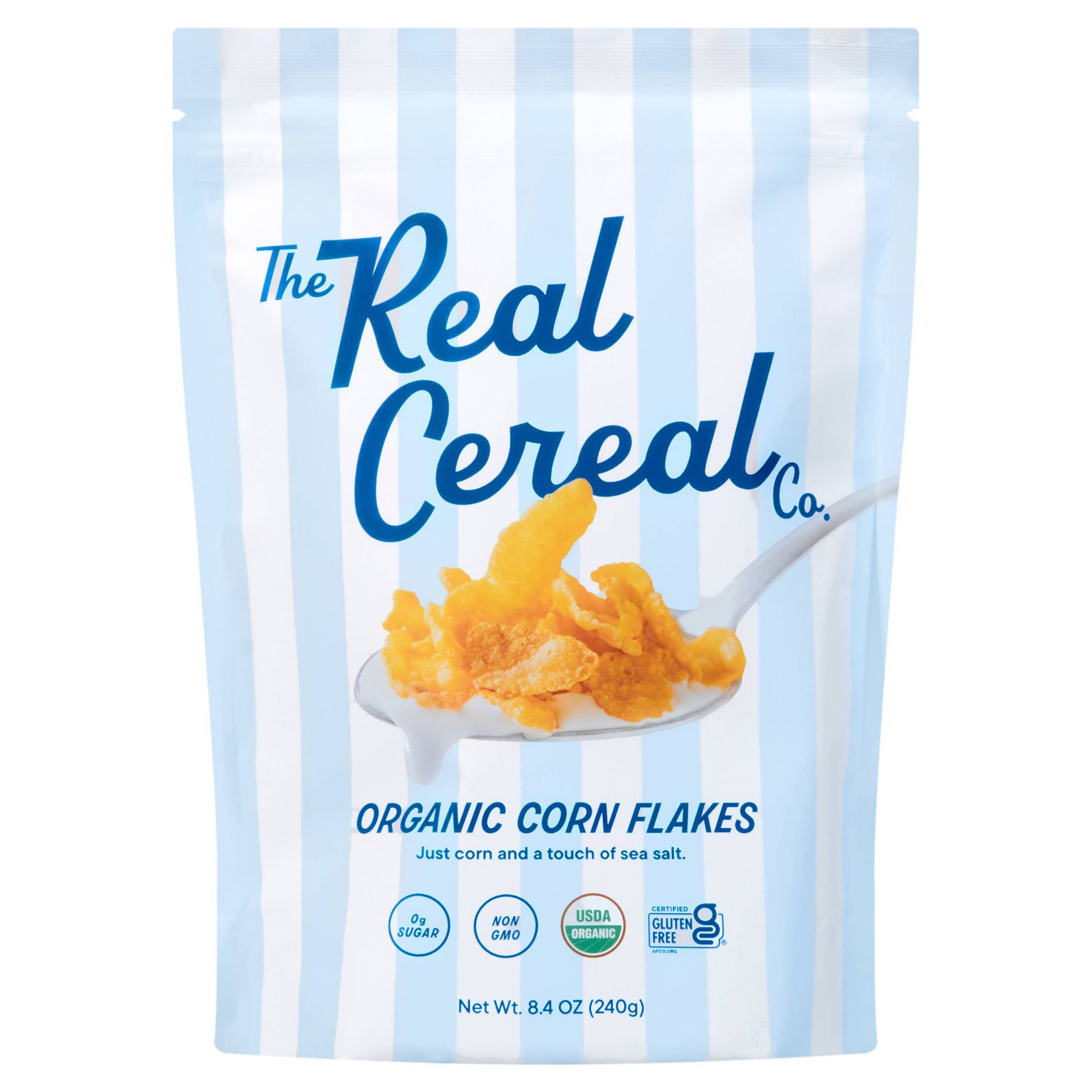 The Real Cereal Company Organic Corn Flakes Breakfast Cereal - 8.4oz