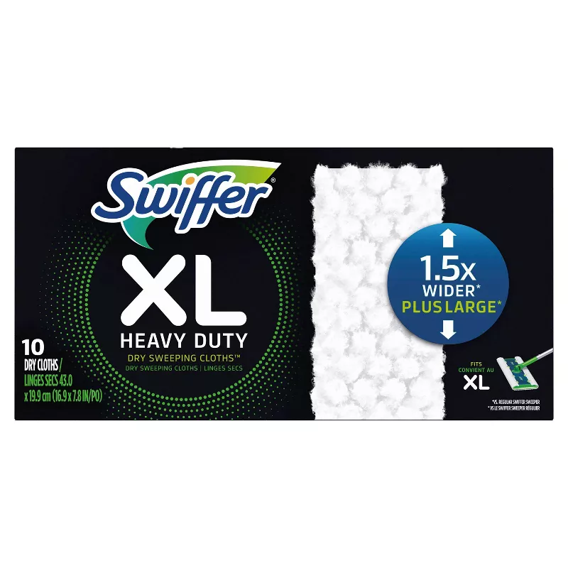 Swiffer Sweeper XL Heavy Duty Dry Refill Unscented - 10ct