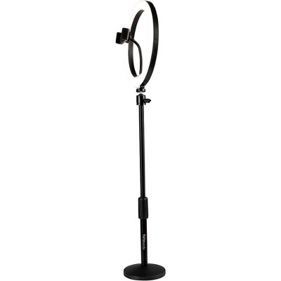 Gator 10" LED Desktop Ring Light with Phone Holder and Weighted Base