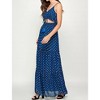 Women's Cut Out Maxi Dress - EN CREME - 2 of 3