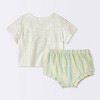 Baby Boys' Submarine T-Shirt & Bloomer Set - Cloud Island™ Yellow - 2 of 4
