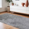 HomeRoots 8' X 11' Gray Shag Hand Tufted Area Rug - 2 of 4