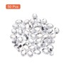 Unique Bargains Flat Back Artificial Rhinestones for Wedding DIY Crafts Party 50 Pcs - 3 of 4