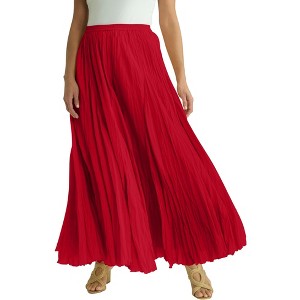 Jessica London Flowing Crinkled Maxi Skirt - 1 of 4
