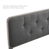 Modway Collins Tufted King Fabric and Wood Headboard - 4 of 4