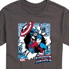 Men's - Marvel - Captain America Comic Book Panels Short Sleeve Graphic T-Shirt - 2 of 4