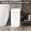 Aoibox Automatic Motion Sensor Trash Can with Lid, 3.5 Gallon Touchless Garbage Bin, Waterproof Smart Waste Basket for Kitchen Office Bathroom RV - 2 of 4