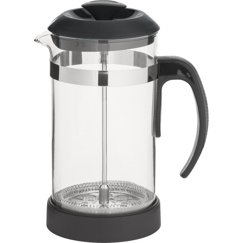 Mr. Coffee 32 Ounce Cafe Oasis Quart Glass Body French Press Coffee Maker