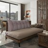 Hachikiko Wedge Headboard Pillow - Removable Velvet Back Cushion, Ergonomic Support for Sofa/Bed Rest/Reading - 4 of 4