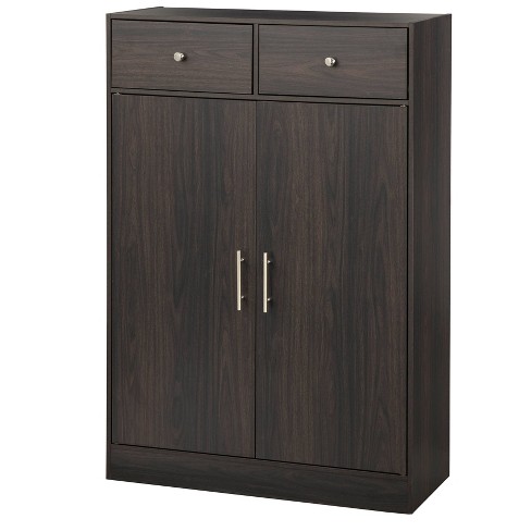 Espresso deals shoe cabinet