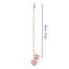 Unique Bargains Butterfly Heart Cup Chain Charm Water Cup Pendant 1 Pc - 2 of 4