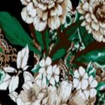 emerald rose paisley