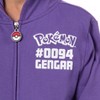 Seven Times Six Pokemon Hoodie Kids' Gen 01 Zip-Up 3-D Character Costume Hoodie - 4 of 4