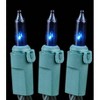 Novelty Lights 20 Light Incandescent Craft Mini Christmas String Lights Green Wire 8.5 feet - 4 of 4