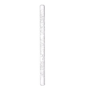 Unique Bargains Acrylic Embossed Non-Stick Round Head Baking Rolling Pin - 1 of 3