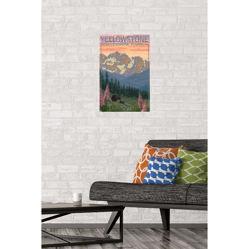Trends International Lantern Press - Yellowstone Spring Flowers Unframed Wall Poster Prints, 2 of 7