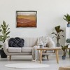 Stupell Industries Warm Glowing Mountain Range Overlay Desert Landscape Floater Canvas Wall Art - 2 of 4