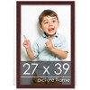 PosterPalooza | 27x39 Wood Frame with UV Acrylic, 6 Finishes: Black, White, Bronze, Silver, Wood, Mahogany - 2 of 4