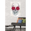 Trends International Rachel Caldwell - Skull Roses Unframed Wall Poster Prints - 2 of 4