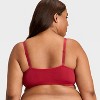 Women's Modal Blend Unlined Triangle Bralette with Lace - Auden™ - 2 of 3