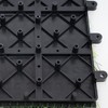 Bliss Outdoors 12"x12" Artificial PP Grass Interlocking Tiles, Green, Set of 30 - 4 of 4