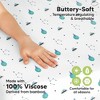KeaBabies 2-Pack Isla Mini Crib Sheets, Pack and Play Sheets Fitted, Pack N Play Sheets, Fitted Crib Sheet - 3 of 4