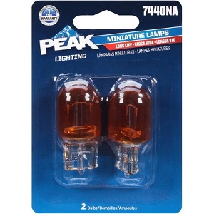 Peak Halogen Parking/Stop/Tail/Turn Miniature Automotive Bulb 7440NA - 1 of 1
